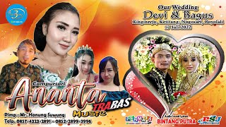 🔴 #Live - CS ANANTA Music Trabas [] Wedding DEVI & BAGUS [] BINTANG PUTRA Audio [] PERMATA HD 01