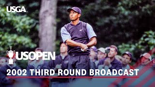 2002 U.S. Open (Round 3): Tiger Woods Leads During Moving Day at Bethpage Black | Full Broadcast