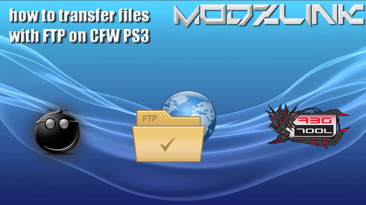 How To Transfer Files To And From Your CFW PS3 Using FTP - YouTube