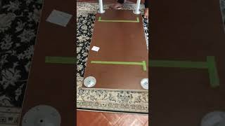 Ikea 's ADILS (table legs) install #ikea #diy