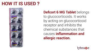 Defcort 6 Mg Tablet : Uses, Side Effects, Prescription \u0026 Consumption - 2019