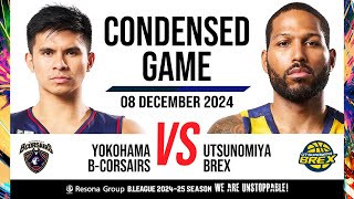 Yokohama B-Corsairs vs. Utsunomiya Brex - Condensed Game