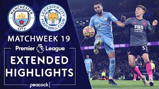 Manchester City v. Leicester City | PREMIER LEAGUE HIGHLIGHTS | 12/26/2021 | NBC Sports