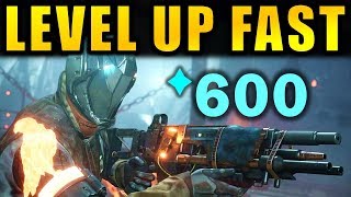 Destiny 2: How To Level Up Fast In Forsaken!