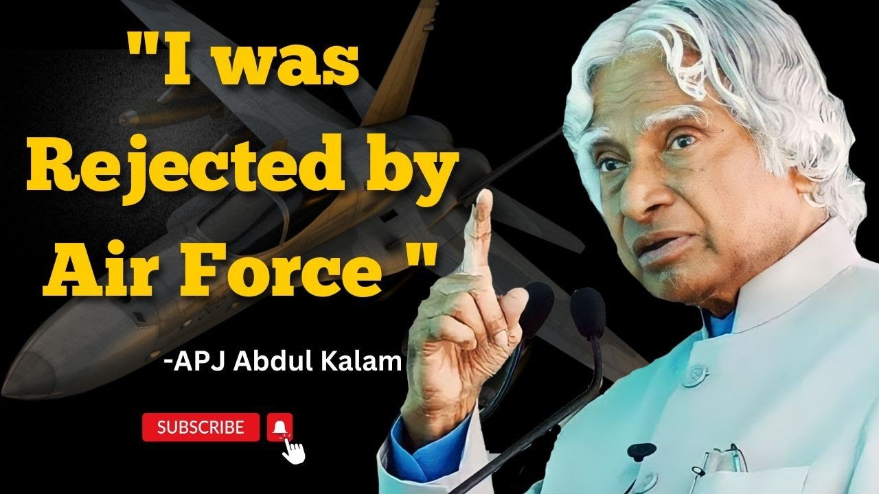 Dr. APJ Abdul Kalam Beautiful Speech With Big English Subtitles - YouTube