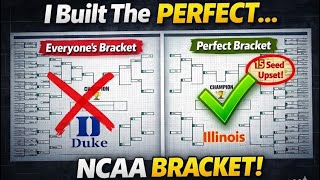 I Built the Perfect NCAA March Madness Tournament Bracket…