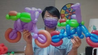 motorbike balloon twisting (full version)