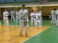 kururunfa kata slow seminarium goju ryu karate do seiwa kai marki poland 2011.