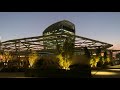 4k beautiful sunset city of london rooftop garden