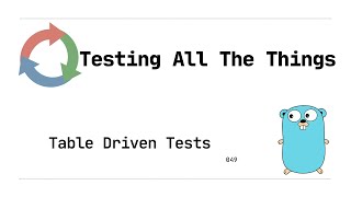 049: Table Driven Tests (Golang)