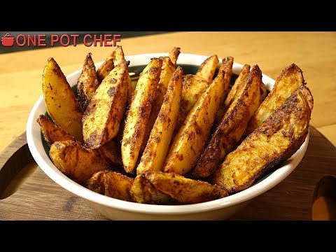 Recipe for baked potato wedges