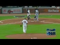 sd@atl johnson strikes out sanchez for final out