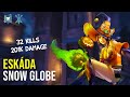 eskáda Evie 32 KILLS 201K DAMAGE Paladins Competitive | Master | SNOW GLOBE