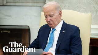 Joe Biden twice confuses Gaza with Ukraine as he announces plans to airdrop aid