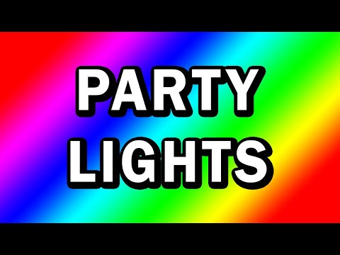 Party Lights Color Changing Led Lights Flashing 10 Hours Youtube
