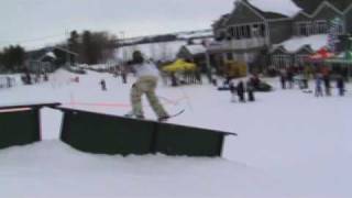 My first comp of freeskiing