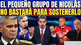 #DÍAS DECISIVOS: EL SELECTO Y REDUCIDO GRUPO, NO BASTARÁ PARA SOSTENER AL DICTADOR.