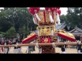 20141012 財田太鼓台 五十鈴神社宮入