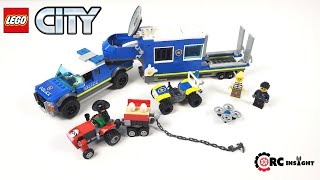 LEGO City Police Mobile Command Truck Review (2022 Set 60315)