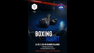 K1 Kickboxing Räisänen vs Bispo-Jarva, Kajaani Boxing Night 22.2.2020