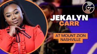 Jekalyn Carr At Mount Zion Nashville!