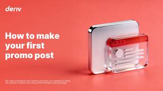 How to make your first promo post