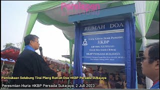 PROSESI PANGOJAKHONON HURIA NA GOK_HKBP Persada Sukajaya, 02 Juli 2023