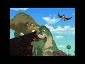 sharptooth vs. longneck the land before time mini moments