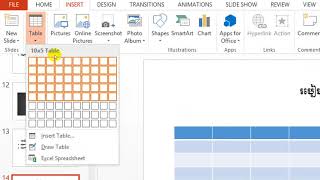 របៀបបង្កើតតារាងCreate Table,ដាក់ Style ស៊ុំឱ្យ Table,ដាក់ Style ស៊ុំឱ្យ Table M s Office 2013