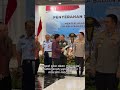 Menteri Agraria dan Tata Ruang/Kepala BPN menyerahkan Sertipikat Tanah di Provinsi Riau