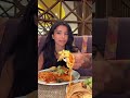 what i ate in one day at an all inclusive in mexico food shorts eating mukbang