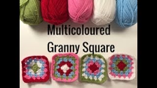 Ophelia Talks about Multicoloured Granny Squares