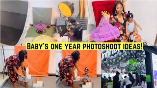 BABY CELEBRITY PHOTOSHOOT IDEAS| KASSY’S BIG ONE PHOTOSHOOT THAT BROKE THE INTERNET