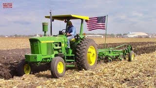 Tractors Plowing at the 2019 Half Century of Progress Show