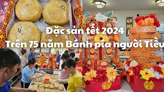 Sài Gòn đặc sản Tết 2024, bánh người Tiều Châu: Trên 75 năm Thơm phức Bánh pía Triệu Minh Hiệp q.6