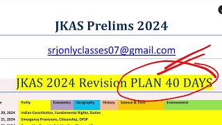 JKAS prelims 2024 update