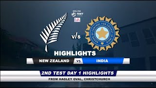 INDIA VS NEW ZEALAND 2ND TEST DAY 1 HIGHLIGHTS II IND VS NZ 2ND TEST DAY 1 HIGHLIGHTS