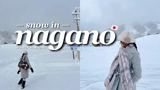 first snow experience in Japan⛄️ | Hakuba Alps Hotel, Nagano