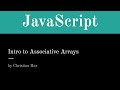 Elements of Dynamic Web Design - Intro to Associative Array (JavaScript)