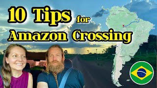 10 Tips for crossing the AMAZON by Car (BELEM - PORTO VELHO) 🇧🇷 Overland Travel Documentary