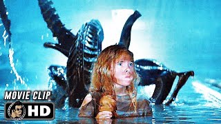 Alien Queen Captures Newt Scene | ALIENS (1986) Movie CLIP HD