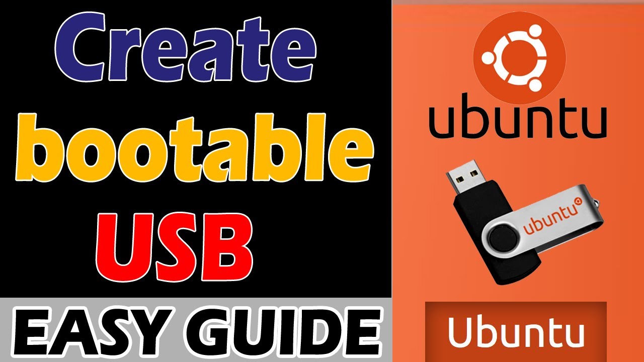 How To Make Bootable Usb For Linux Ubuntu - YouTube