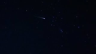 星に願いを～2018年ふたご座流星群 （40個の流れ星）４K