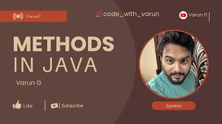 Core Java Methods Explained | Void & Return Types in 50 minutes