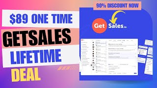 🔶💲🔶GetSales Lifetime Deal | 10X Your Outreach with GetSales | $89 Lifetime Deal | 90% Now