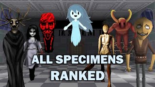 Ranking All Specimens in Spooky’s Jump Scare Mansion!