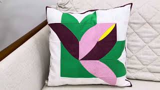 Design a beautiful cushion cover, come learn with the step by step