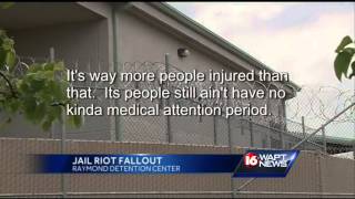 Jail riot fallout