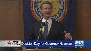 Gavin Newsom Won't Call Favorable Recall Election Outcome 'Victory'