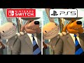 Sam and Max The Devil's Playhouse Remastered PS5 vs Nintendo Switch Graphics Comparison